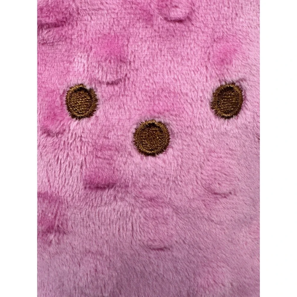 Peeps Bunny Dog Plush Squeaker Toy Pink Easter Gift Toy New